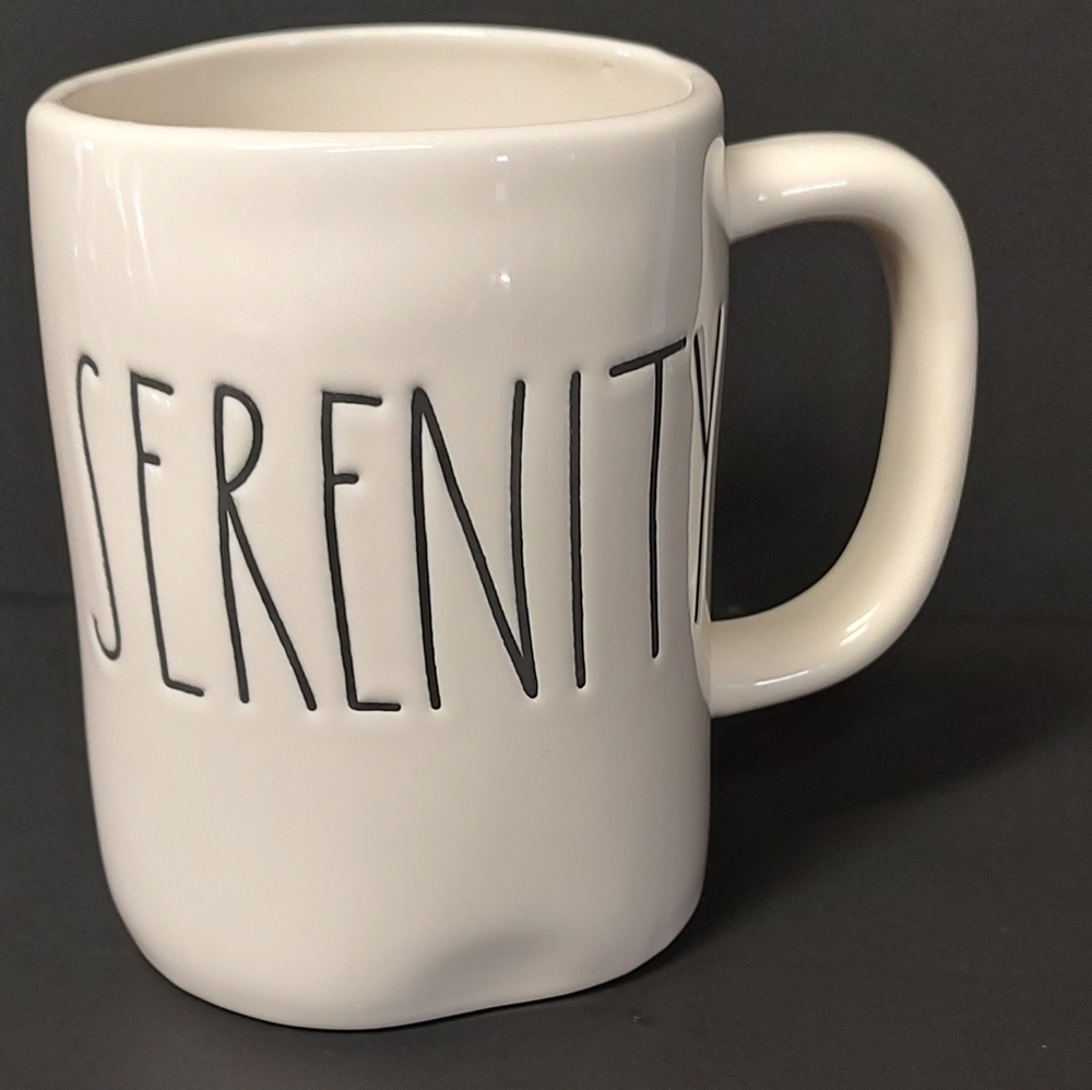 NWOT Rae Dunn "Serenity" Cup 12 oz.
